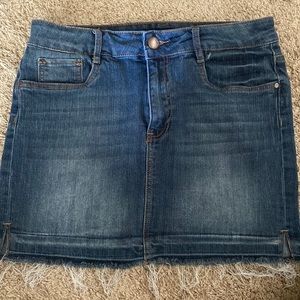 Jean skirt